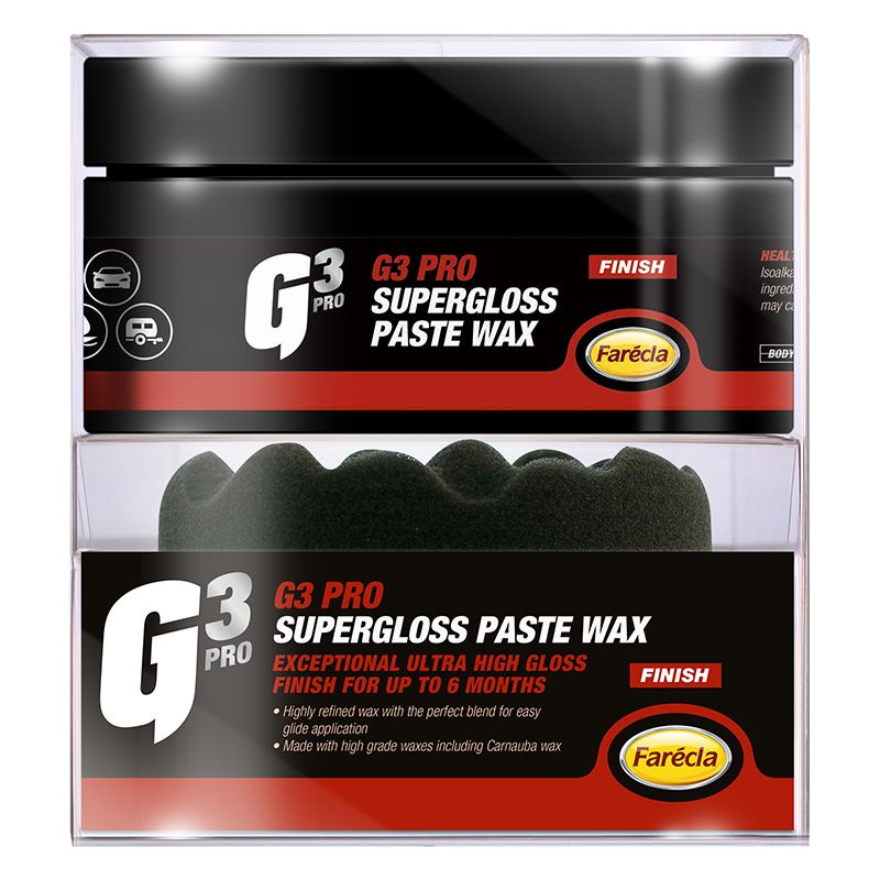 Wosk w paście supernabłyszający (G3 Pro Supergloss Paste Wax) 200g