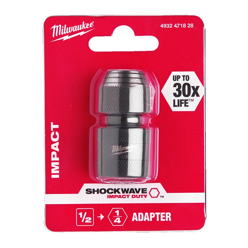 Adapter kwadrat 1/2" - 1/4" hex (stary nr 48034410)