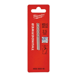 Wiertło hss-g thunderweb 2,5mm - 2 szt.